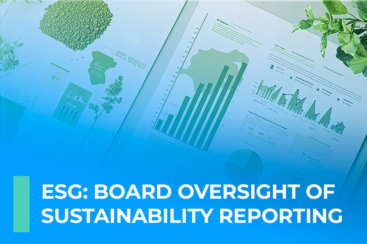 ESG: Board Oversight of Sustainability Reporting